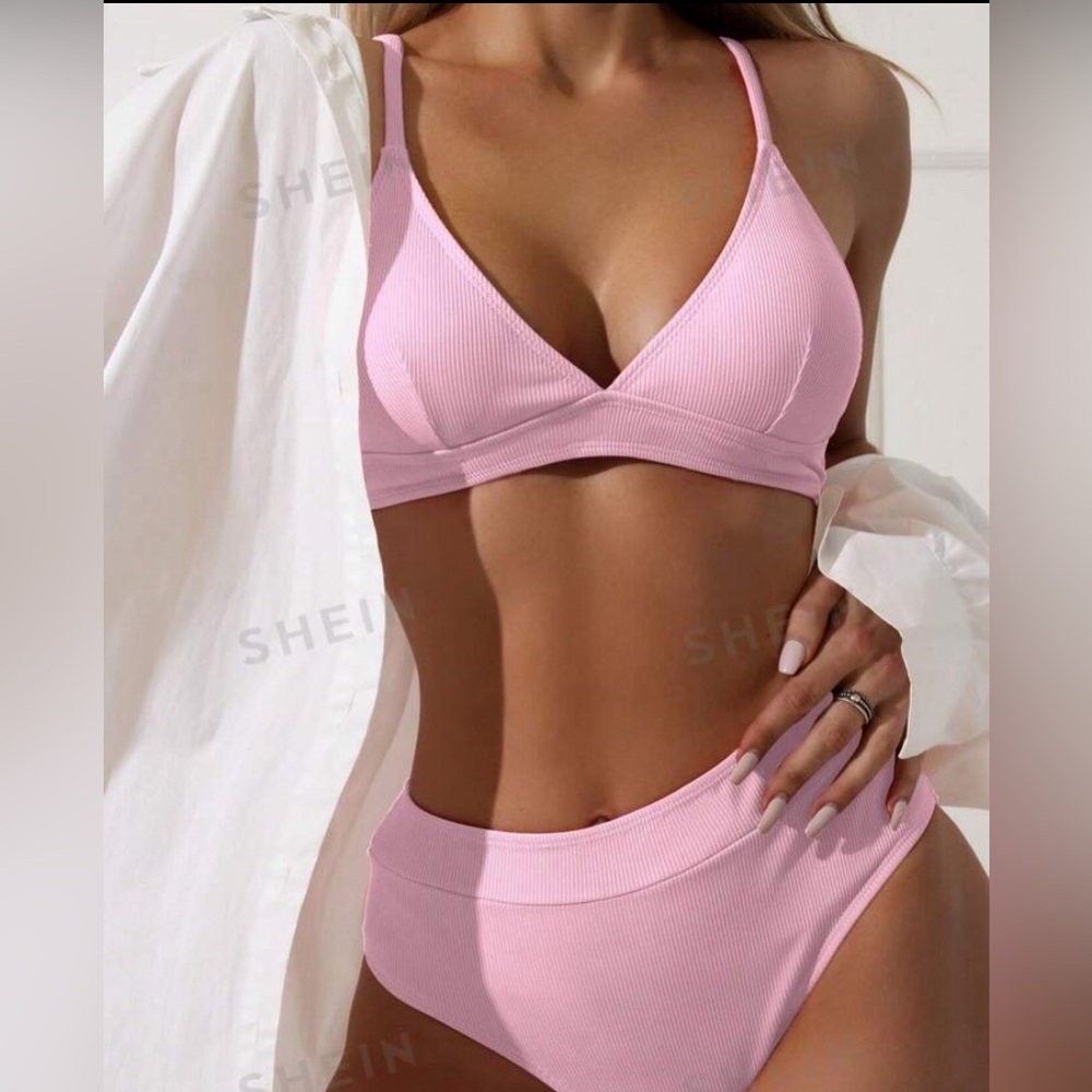 Baby Pink Bikini Set
